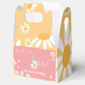 Daisy Hippie Baby wonderful First Birthday Party Bedankdoosjes (Geopend)