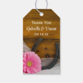 Daisy Hoefijzer Land Western bruiloft voor Labels Cadeaulabel (Voorkant)