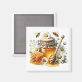 Daisy Honey Magneet   (Voorkant / Achterkant)