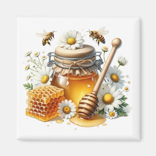 Daisy Honey Magneet   (Voorkant)