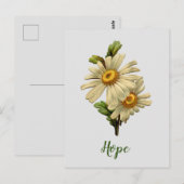 Daisy Hoop Inspirerend Briefkaart (Voorkant / Achterkant)