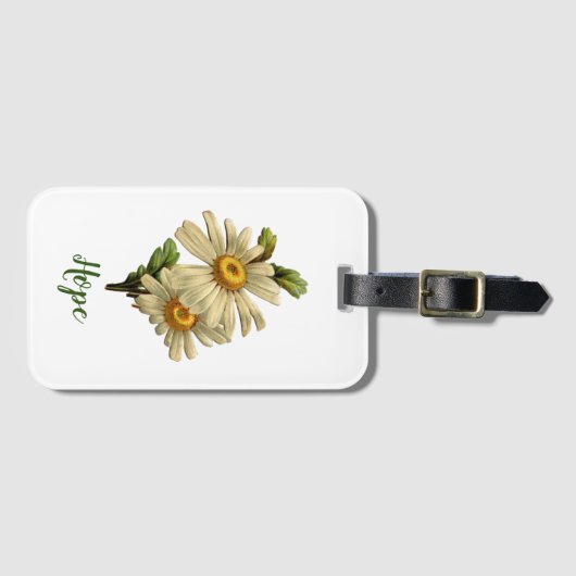 Daisy Hope Inspirerend Bagagelabel (Voorkant (horizontaal))