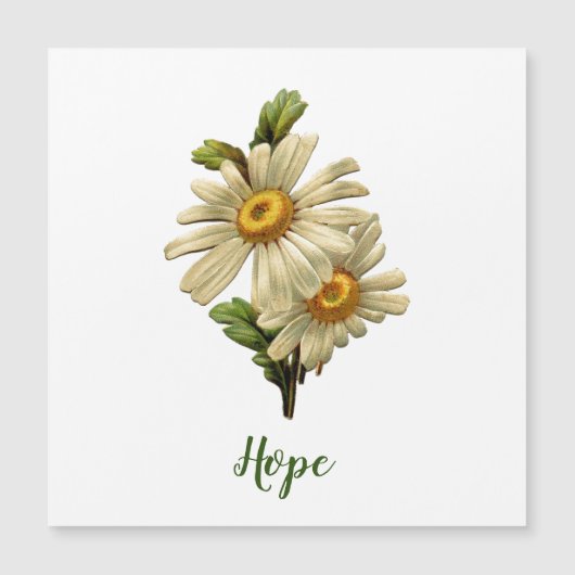 Daisy Hope Inspirerend Magnetic Kaart (Voorkant)