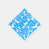 Daisy in 2 tinten B02.bblue Servet (Hoek)