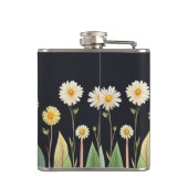 Daisy in de nacht heupfles (Achterkant)