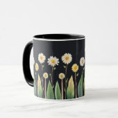 Daisy in de nacht mok (Voorkant links)