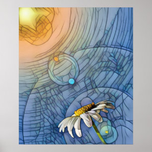Daisy in de zon poster