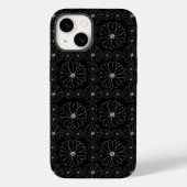 Daisy in Mono B02.Wit Zwart BG Case-Mate iPhone Case (Achterkant)