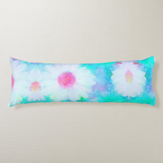 Daisy in pastelmaaltijd in zachte kleuren foto lichaamskussen