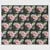Daisy in roze cadeaupapier (Vlak)