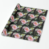 Daisy in roze cadeaupapier (Uitgerold)