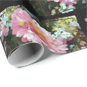 Daisy in roze cadeaupapier (Rol Hoek)
