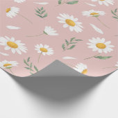 Daisy in roze cadeaupapier (Hoek)