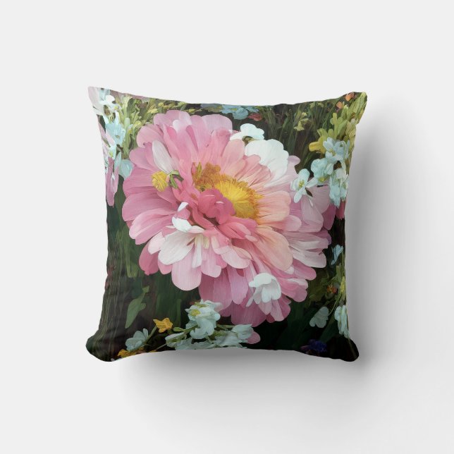 Daisy in roze kussen (Voorkant)