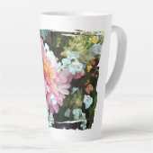 Daisy in roze latte mok (Rechterhoek)