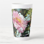 Daisy in roze latte mok (Voorkant)