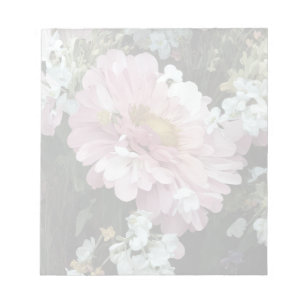 Daisy in roze notitieblok
