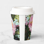 Daisy in roze papieren bekers (Rechts)