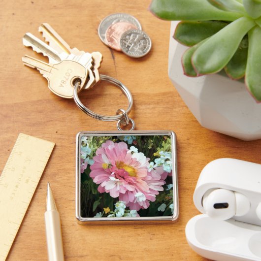 Daisy in roze sleutelhanger (Bureau)