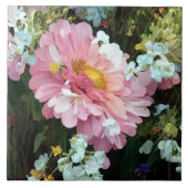 Daisy in roze tegeltje (Voorkant)
