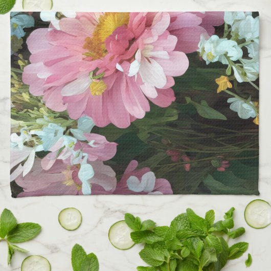 Daisy in roze theedoek (Gevouwen)