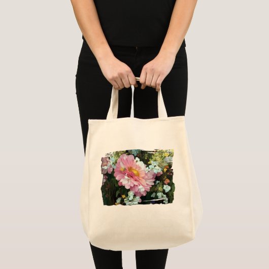 Daisy in roze tote bag (Voorkant (product))