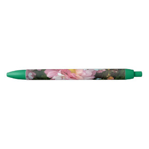 Daisy in roze zwarte inkt pen