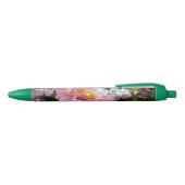 Daisy in roze zwarte inkt pen (Bovenkant)