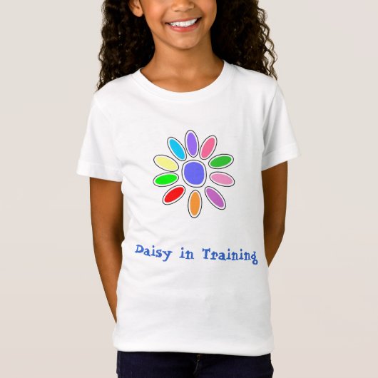 Daisy in training t-shirt (Voorkant)