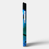 Daisy in Turquoise iPad Air Case *Personalize* (Achterkant / Links)