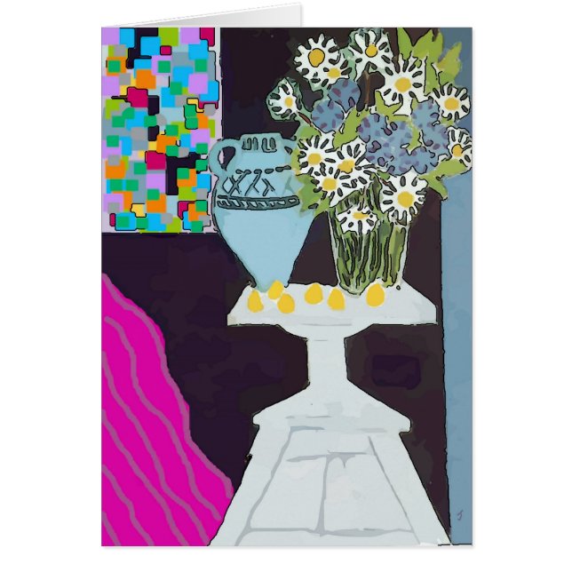 Daisy in Vase (Voorkant)