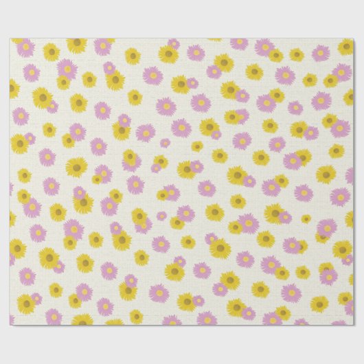 Daisy Inpakpapier (Vlak)