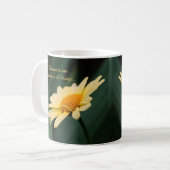 Daisy Inspirerend Beauty Quote Koffiemok (Voorkant links)