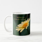 Daisy Inspirerend Beauty Quote Koffiemok (Links)