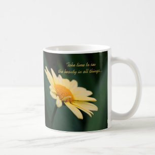Daisy Inspirerend Beauty Quote Koffiemok