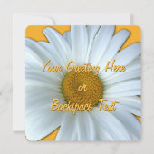 Daisy Invitalized Daisy RSVP-kaart Kaart (Voorkant)