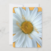 Daisy Invitalized Daisy RSVP-kaart Kaart (Voorkant)