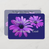 Daisy Invitalized Daisy RSVP-kaart RSVP Kaartje (Voorkant / Achterkant)