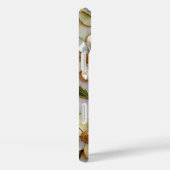 Daisy iPhone Hoesje Gebrandschilderd Warm Bloemmot (Achterkant / Rechts)