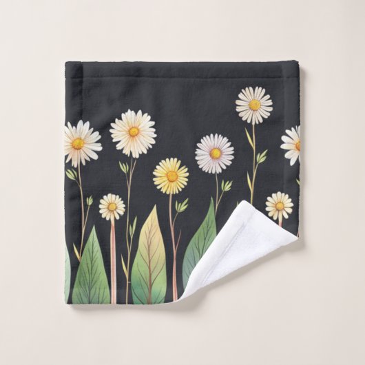 Daisy is in de nacht bad handdoek (Wasdoekje)