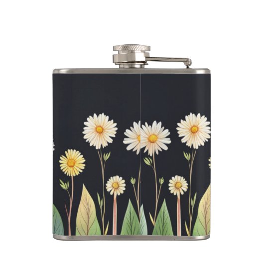 Daisy is in de nacht heupfles (Achterkant)