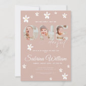 Daisy Is Ze Niet Ouderwets 1e Verjaardag 3 Foto Kaart (Voorkant)