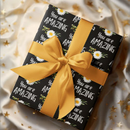 Daisy je bent een geweldige papierwinkel met onmid inpakpapier vel