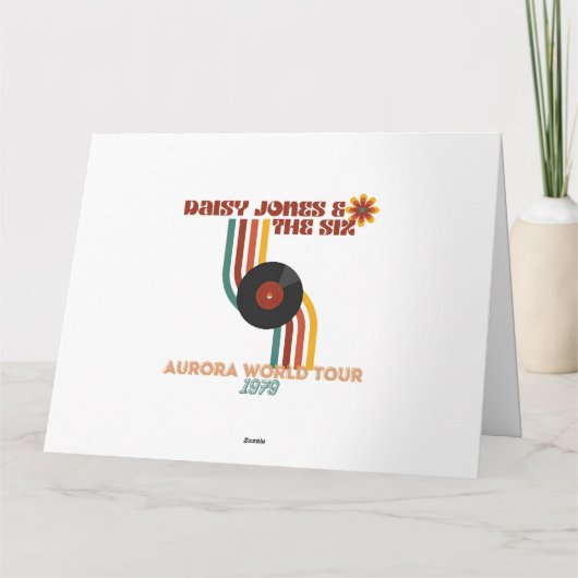 Daisy Jones de zes Kaart (Achterkant)