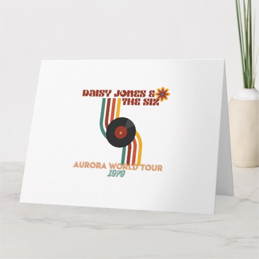 Daisy Jones de zes Kaart (Voorkant)