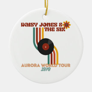 Daisy Jones de zes Keramisch Ornament