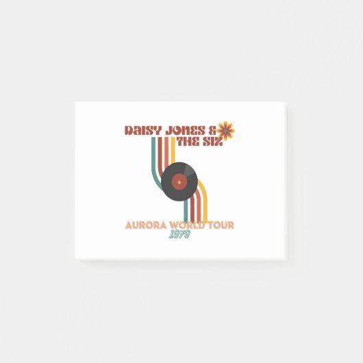 Daisy Jones de zes Post-it® Notes (Voorkant)