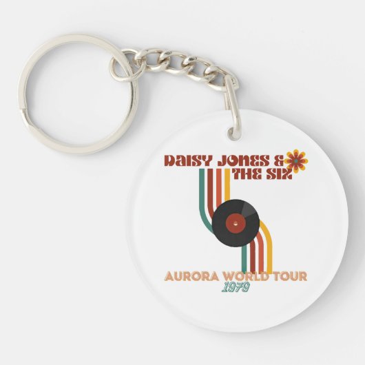 Daisy Jones de zes Sleutelhanger (Voorkant)