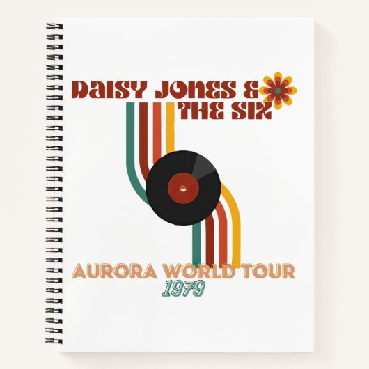 Daisy Jones & The Six  Notitieboek (Voorkant)