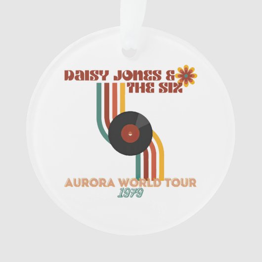 Daisy Jones The Six  Ornament (voorkant)